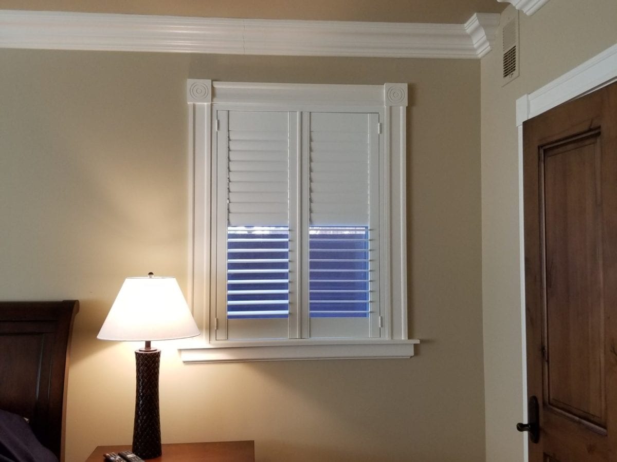 Bedroom Shutters | Peak Window Coverings