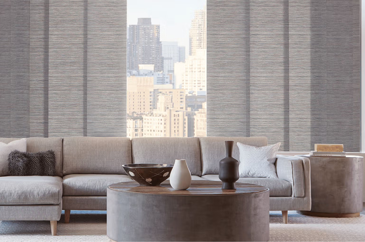 Sliding Panel Shades | Peak Window Coverings